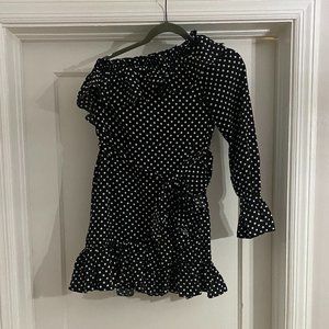 One shoulder cocktail dress